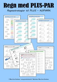 Regnestrategier PLUS-PAR. Talpar. Kopiark. Plus. Addition.